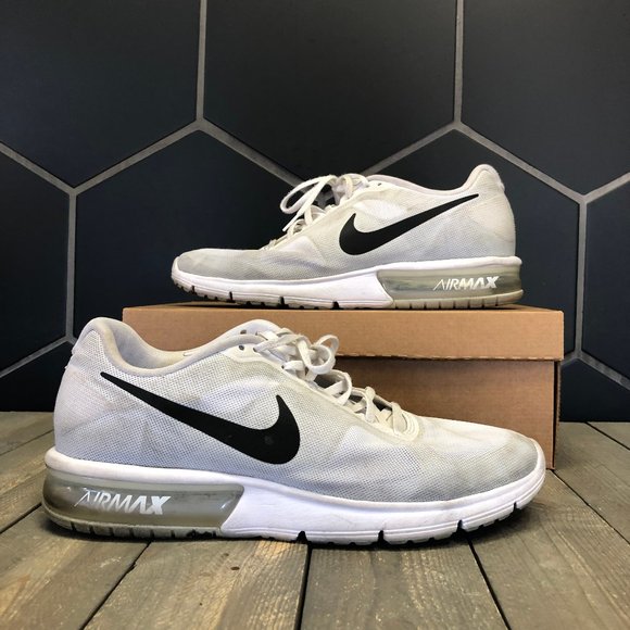 nike air max sequent white